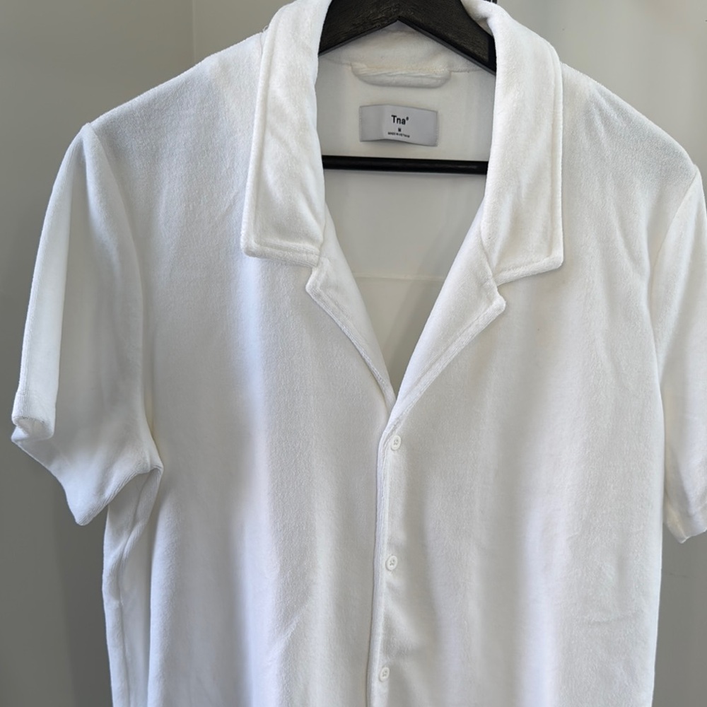 New Aritzia Terry Cloth Shirt
